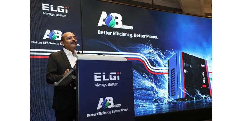 ELGi Unveils Evolved AB Series Oil-Free Screw Air Compressors at drinktec India 2026